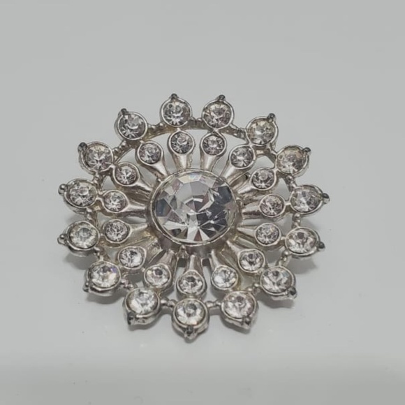 Liz claiborne  Rhinestone Brooch 🌴 - Picture 8 of 9